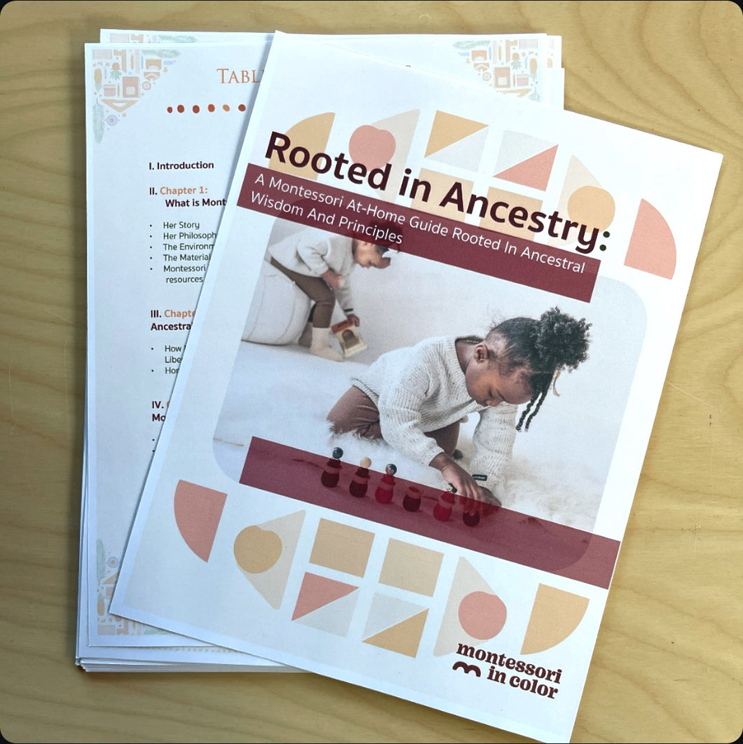 Rooted in Ancestry: A Montessori At Home Parenting Guide