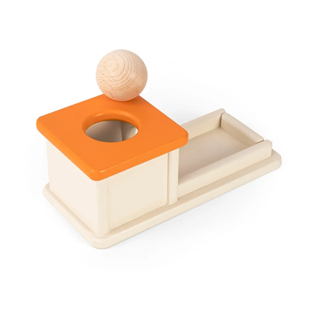 Object Permanence Box- Orange